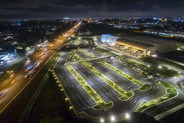 estacionamiento vista exterior